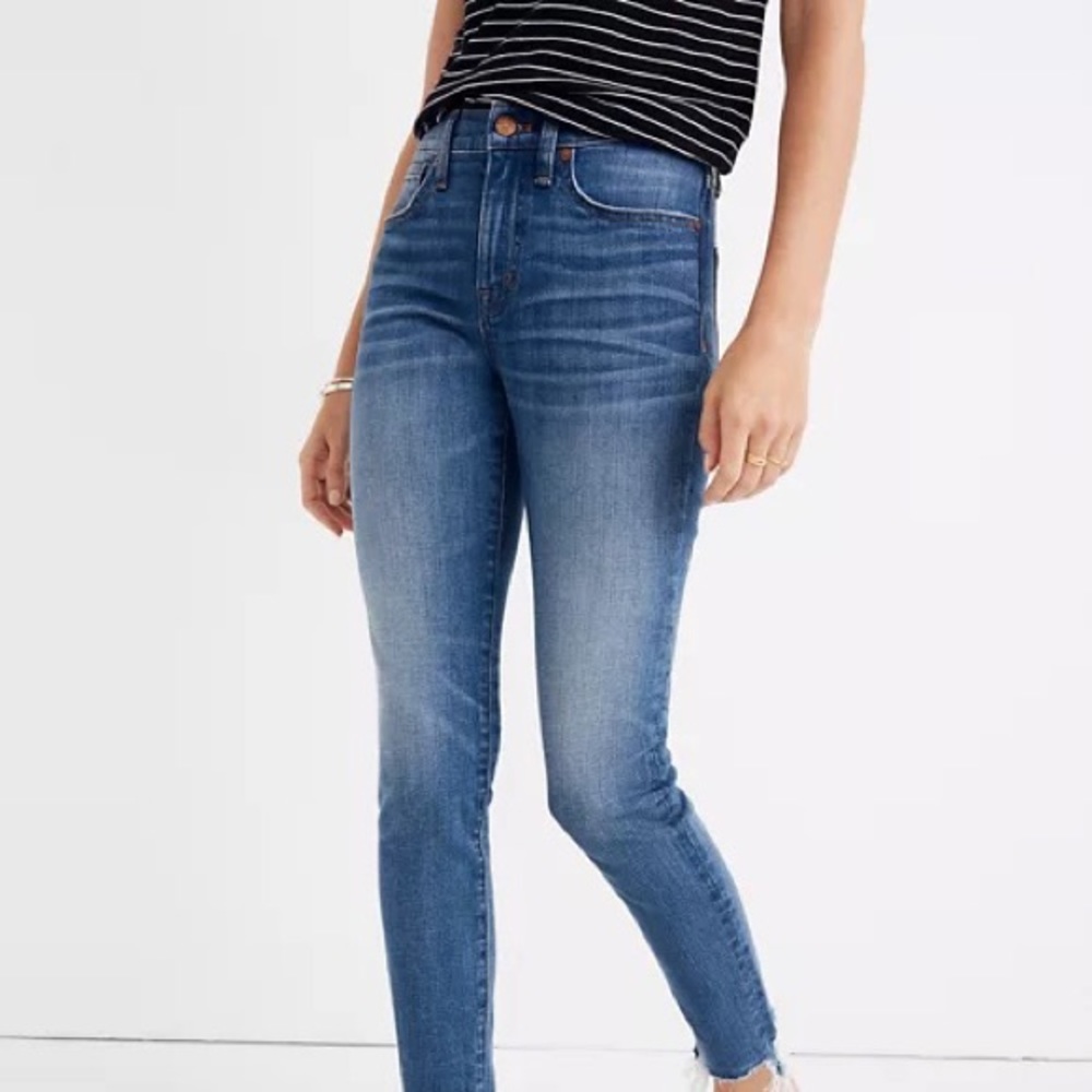 Madewell High Rise Skinny Jeans